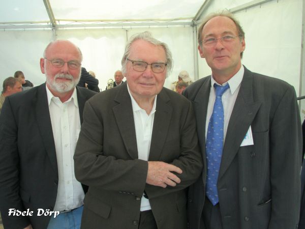 Kurt-Jürgen Schmidt, Prof. Oskar Negt und Harald Bremer (v.l.)